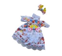 Wmqbjta Bjd Doll Apparel Collector Doll Garment Soft Material Meticulously Crafted Suitable for Gift Giving Displaying Collecting Imaginative Play , Macaron Dress
