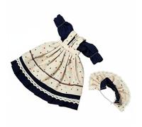 Wmqbjta Bjd Doll Apparel Collector Doll Garment Soft Material Meticulously Crafted Suitable for Gift Giving Displaying Collecting Imaginative Play , Polka Dot Dress