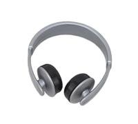 Wmqbjta BJD Doll Headphones Mini Earphone Accessories Doll Model Earphone Toy in PP Material Suitable for Photography Decoration Micro, Gray
