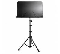 Wmqbjta Carbon Steel Music Stand with Sheet Music Surface Foldable for Artists, Stage Performance