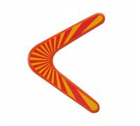 Wmqbjta Children Outdoor Boomeran Solid Wood Boomerang Toy Smooth V-shaped Structure Rounded End Plaything High-visibility Design Suitable for Children Outdoor Physical Activity