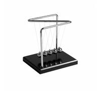 Wmqbjta Desktop Pendulum Sculpture Toy Gadget Display Dynamic Balance Motion Orbiter With Continuous Swing For And Calm suitable for office desk study room home decoration, Small N-type Newton
