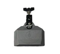Wmqbjta Effortless Installation Musical Percussion Block, PP Multifunctional Rhythm Block, Latin Percussion Instrument Accessories for Professional Drums, grey, L