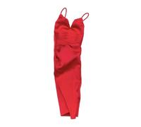 Wmqbjta Female Doll Dress Miniature Club Outfit Action Figure Clothing Evening Party Fashion Wear Made From Cloth Suitable for Figure Collection Cosplay, Dark Red