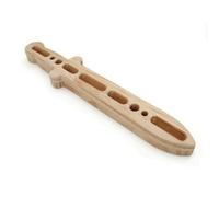 Wmqbjta Finger Strength Climbing Fingerboard Hangboard Training Board With Layered Grain and Rounded Edges suitable for climbers home gym indoor training finger conditioning