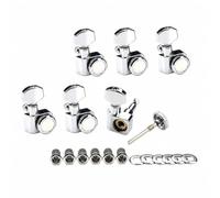 Wmqbjta Heavy Duty Machine Heads | Compact Geared Body, Tuning Machine with Locking Wheel, Instrument Parts