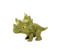 Wmqbjta Interactive Dinosaur Toy with Flexible Movement for, Green Triceratops
