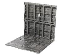 Wmqbjta Interlocking Display Base Action Figure Stand Scene Organizer Toy Rack with Easy Assembly Suitable for Collectibles, Style A