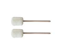 Wmqbjta Meditation Gong Mallet Gong Beater Gong Sound Therapy with Soft Felt Tip and Solid Handle for Meditation Practice Sound Healing Mindfulness, Medium, Empty Valley Mallet 2