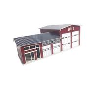 Wmqbjta Miniature Model Kit to Assemble Yourself, Architectural Kit, Ornament, Diorama, Collectible, Detailed Simulation, Ideal for An Office, Style A