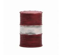 Wmqbjta Miniature Oil Drum Model Barrel Container Prop With Hand Painted Resin Craft Detailing For Diorama Display And Industrial Scene Decoration suitable for street workshop decoration office desk