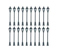 Wmqbjta Model Railroading, Streetlights, Miniature Lamps, Garden Decor, Landscaping, Decoration Projects, House Construction, 20pcs