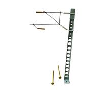 Wmqbjta Model Railway Post for Micro Decoration Made of PP, Easy to Assemble for Model Railways, Suitable for Collectors, Tabletop Decor, A