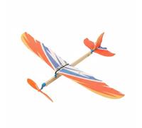 Wmqbjta Plane Rubber Band Powered Airplane Kit Hand Throw Model Propeller Toy Lightweight Body balanced no glue assembly suitable for classroom outdoor training motor skills, 218 Little Bird