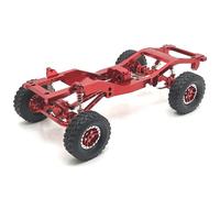 Wmqbjta Rc Car /12 Kit Crawler Chassis Stable Drivetrain And Elevated Clearance Suitable for rock crawling technical trails practice runs, Red