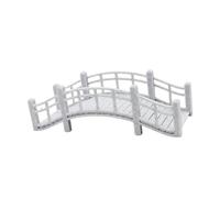 Wmqbjta Small Arch Bridge Miniature Bridge Model Artificial Arch Bridge Micro Landscape Sand Table Art Statue Decor with Compact Design And Easy Integration S, 8x3x2.4cm