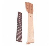 Wmqbjta Ukulele Neck Replacement Fingerboard Assembly With Lightweight Hardwood Neck And Rosewood Fingerboard For DIY Shaping And Custom Finishing Suitable, 23 Inch