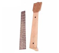 Wmqbjta Ukulele Neck Replacement Fingerboard Assembly With Lightweight Hardwood Neck And Rosewood Fingerboard For DIY Shaping And Custom Finishing Suitable, 26 Inch