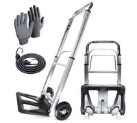 WMR Heavy Duty Folding Aluminium Hand Truck 90Kg Load Capacity