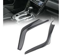 WMTCNC Car Gear Shift Panel Cover Decorative Strip for Honda for Civic 10th Gen 2016 2017 2018 RHD Decorate