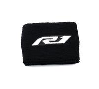 WMTCNC Reservoir Cover Oil Cap For Ya&maha R1 YZF-R1 YZF R1M Motorbike Front Brake Reservoir Sock Fluid Oil Tank Cover Sheath Sleeves & Keychain Key Ring