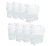 WMXWAN 21 Gallons (8 pcs, 2.6 Gallons Each), Water Storage Containers, Foldable Water Bag, BPA-Free, Premium Collapsible Water Jug, and Water Containers, for Camping, Hiking, Emergency Water Storage