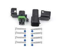 WMYCONGCONG 10 Kits Waterproof Electrical Connector 4 Pin Waterproof Car Wire Connector Automotive Electrical Plugs and Connectors for Motorcycle Scooter Car Truck Boats