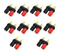 WMYCONGCONG 10 Pcs Dual 4mm Banana Plug Jack Socket Binding Post for Speaker Amplifier Terminal, Gold-plated