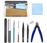 WMYCONGCONG 13 PCS Gundam Model Tools Kit Modeler Basic Tools Hobby Building Tools Kit for Cars Airplanes Model Assemble Building Repairing and Fixing