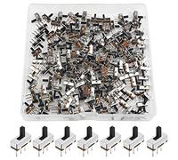 WMYCONGCONG 150 PCS 3 Pin 2 Position 1P2T SPDT Vertical Micro Slide Switch 0.5A 50V DC