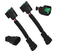 WMYCONGCONG 2 PCS H11/H8 Pigtail Socket Wiring Harness Socket Wire Connector Plug Extension Cable for Headlight