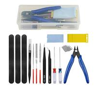 WMYCONGCONG 24 PCS Model Tools Kit, Gundam Model Tool Kit, Hobby Building Tools Kit for Gundam Basic Model Assembling, Building and Repairing