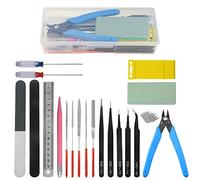 WMYCONGCONG 29 PCS Gundam Modeler Basic Tools Craft Set Hobby Building Tools Kit for Professional Model Assemble Building Repairing and Fixing