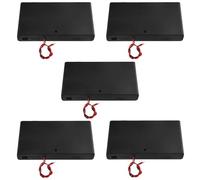 WMYCONGCONG 5 PCS 8 x 1.5V 12V AA Battery Holder Case Box with ON/Off Switch and Leads Wire