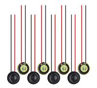 WMYCONGCONG 8 PCS 2W 8 Ohm Round Internal Magnet Speaker Metal Shell Audio Speaker Stereo Woofer Loudspeaker