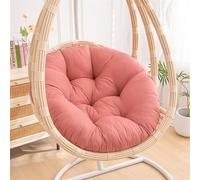 WMYDNXXT Hanging Basket Swing Chair Cushion, Egg Replacement, Seat Hammock for Garden Outdoor Indoor,gray,130cm(Iron Red,70cm)