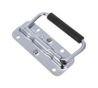 WMYOZDC Chrome Plated Iron Foldable Toolbox with Spring Grip | Foldable Toolbox Chrome Iron Ergonomic Spring Grip Heavy Duty Chest