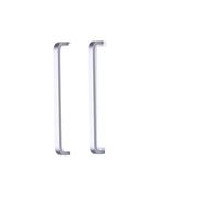 WMYOZDC Gold Dark Silver Space Aluminum Handle, Kitchen Door Cabinet Straight Handle Furniture(192mm Solid-Gold)