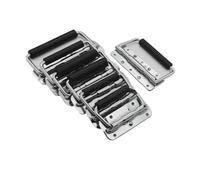 WMYOZDC Stainless Steel Folding Spring Handle Toolbox 1PCS | Industrial Machinery Equipment Replacement Cabinet Handle DIY Grip(110mm Iron material)
