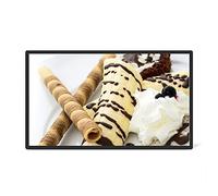 WMYYZYQ 22/32 Inch Wall-Mounted Advertising Machine Horizontal And Vertical Screen Hd Without Camera Android Network Lcd Advertising Display Product Promotion Display W,Black-32inchs