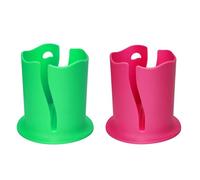 Wmzjnljy 2pcs Paddle Sup Board Cup Holder Multiple-Use Kayak Cup Can Holder Universal Kayak Drink Holder Anti-Toppling Rope Attached Surfboard Water Bottle Stand for Fishing Kayak Accessories(Z33-2)