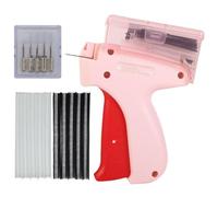 Wmzjnljy Quick Clothing Fixer Micro Stitch Gun for Clothes Mini Tagging Gun Mini Stitch Gun for Clothes with 5 Needles 600 White 600 Black 5mm Micro Fasteners(Z45-1)