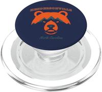 WNC Retro Hendersonville NC North Carolina Wildlife Bear PopSockets PopGrip for MagSafe