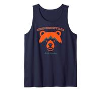 WNC Retro Hendersonville NC North Carolina Wildlife Bear Tank Top