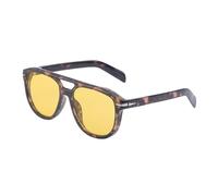 WNCKSQ Classic Polarized Round Sunglasses Men Vintage Oval Sun Glasses For Male Drive Eyewear,C6LeopardYellow