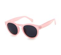 WNCKSQ Fashion Gradient Round Sunglasses Women Men Retro Rivet Tortoise Shell Sun Glasses Uv400(C6)