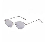 WNCKSQ Fashion Metal Cat Eye Women Sunglasses Yellow Lens Uv400 Shades Polygon Retro Sun Glasses Female(C2)