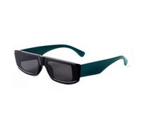 WNCKSQ Green Frame Rectangular Sunglasses Fashion Square Women Men Sun Glasses Trendy Uv400 Shades Eyewear Uv400(C9)