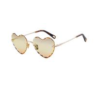 WNCKSQ Heart Shaped Sunglasses for Women Pink Lovely Rimless Sun Glasses Vintage Gradient Ladies Uv400 Shades(C3)