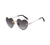WNCKSQ Heart Shaped Sunglasses for Women Pink Lovely Rimless Sun Glasses Vintage Gradient Ladies Uv400 Shades(C9)